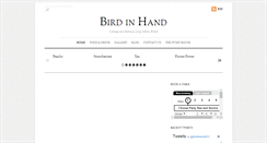Desktop Screenshot of bird-in-hand.co.uk